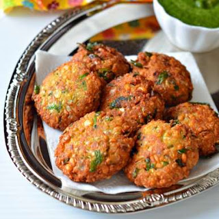 Palak Oats Vada Recipe।