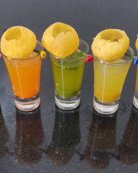 Flavored Pani Puri Recipe